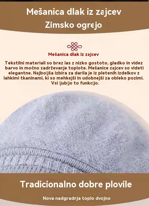 💥 49% POPUSTA - 【Kapa+Šal+Rokavice】Modna plišasta kapa za jesen in zimo