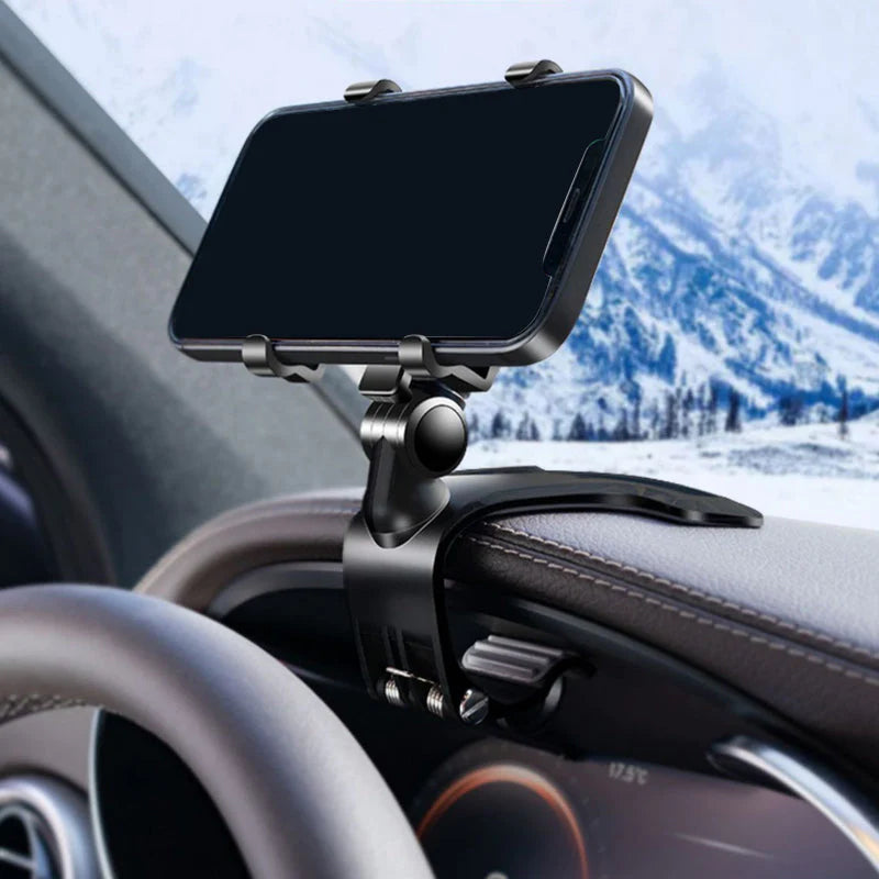 Soporte para teléfono de coche giratorio de 360° 