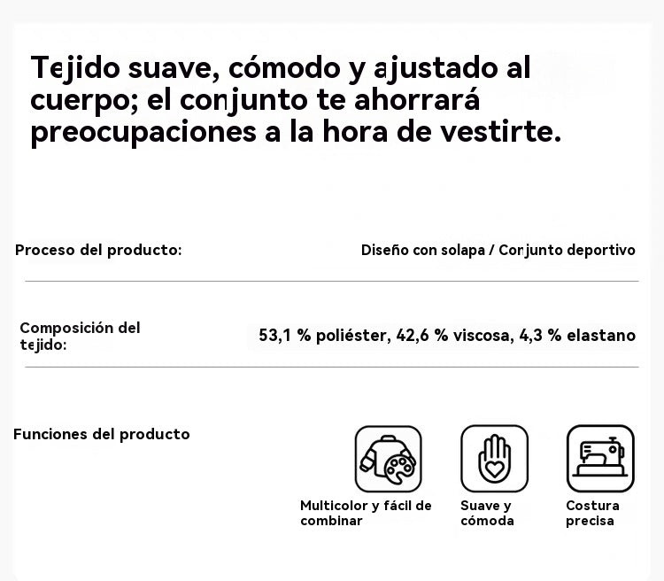 ¡Lanzamiento nuevo con 40% de descuento! 🔥🖤 Conjunto de 2 piezas para mujer: chaqueta de rayas + pantalón cómodo de alta calidad 🔥 Algodón suave, agradable al tacto y cómodo de llevar