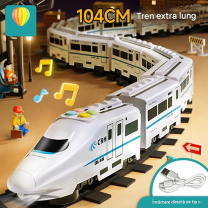 🚆【Bestsellerowa zabawka】Elektryczny uniwersalny simulador kolei vysady veściący--3852318 