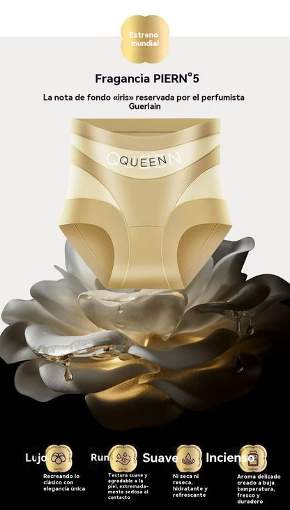 🔥🩲【Compra 3 y llévate 3 gratis】（6 piezas）Último día – 50% de descuento Bragas de talle alto antibacterianas con efecto vientre plano