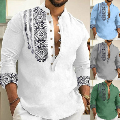 🔥Ograničena ponuda【S-3XL】2026 nova muška polo majica s printom, kratkih rukava - ležerna, udobna i elegantna.