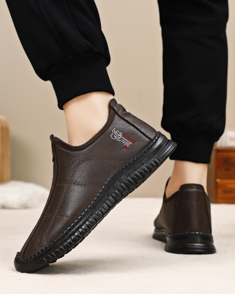 🏃‍♂️👟【Nowość na zimę】【39-46】Męskie buty z ociepleniem, grube i ciepłe, antypoślizgowe