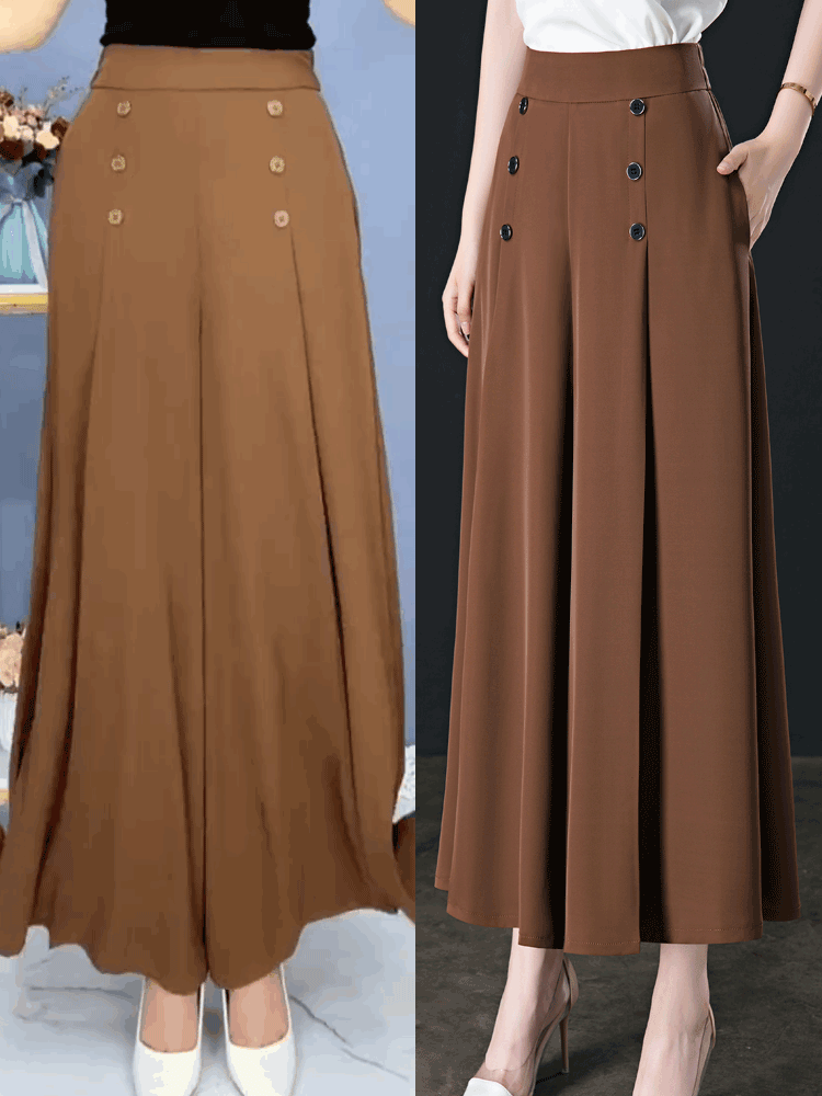 💖【M-5XL】Ženska modna drapirana suknja visokog struka