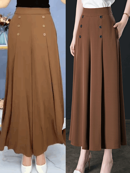 💖【M-5XL】Ženska modna drapirana suknja visokog struka