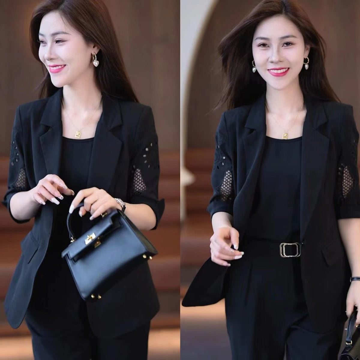 🏆🏆【Sakun+majica+hlače】Trodijelni komplet za proljeće i jesen casual odijelo 2025