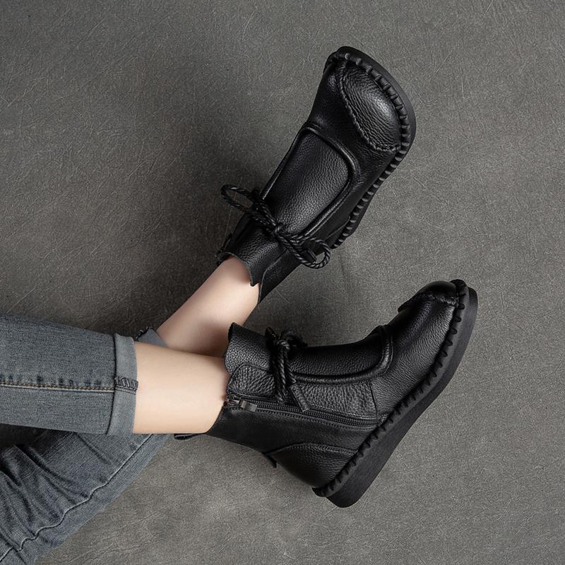 👢🔥【35-40】40% zniżki - 👍 Nowe retro miękkie skórzane buty Martin na wczesną jesień 2025, przewiewne i wygodne