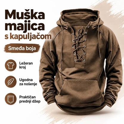 【S-3XL】Nova muška široka majica s kapuljačom za jesen/zimu