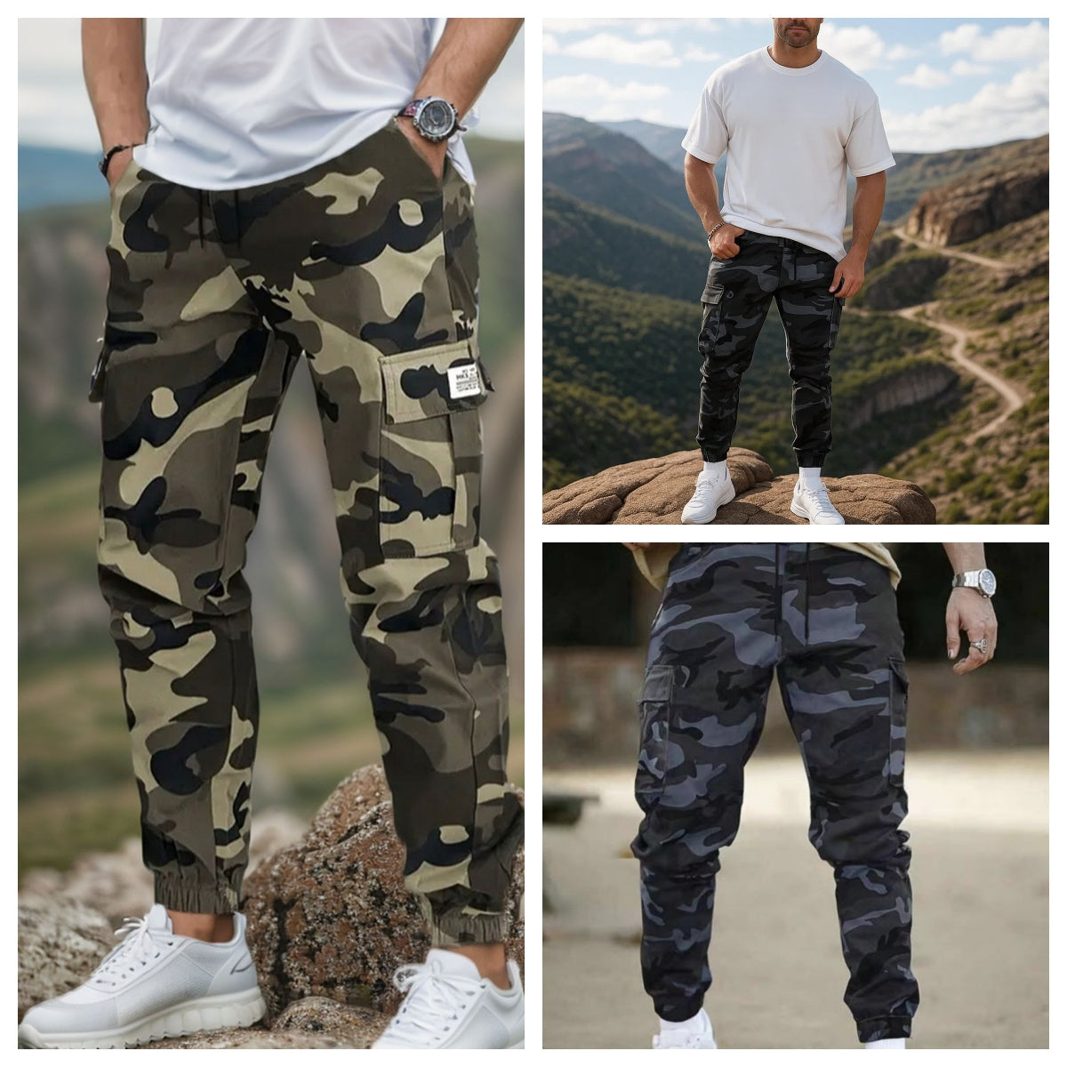 💖Най-ниска цена за ограничен период от време🛠️ 50% ОТСТЪПКА!👖 Здрави тактически работни панталони - смес от найлон и памук, много функционални джобове, идеални за работа на открито 🌲