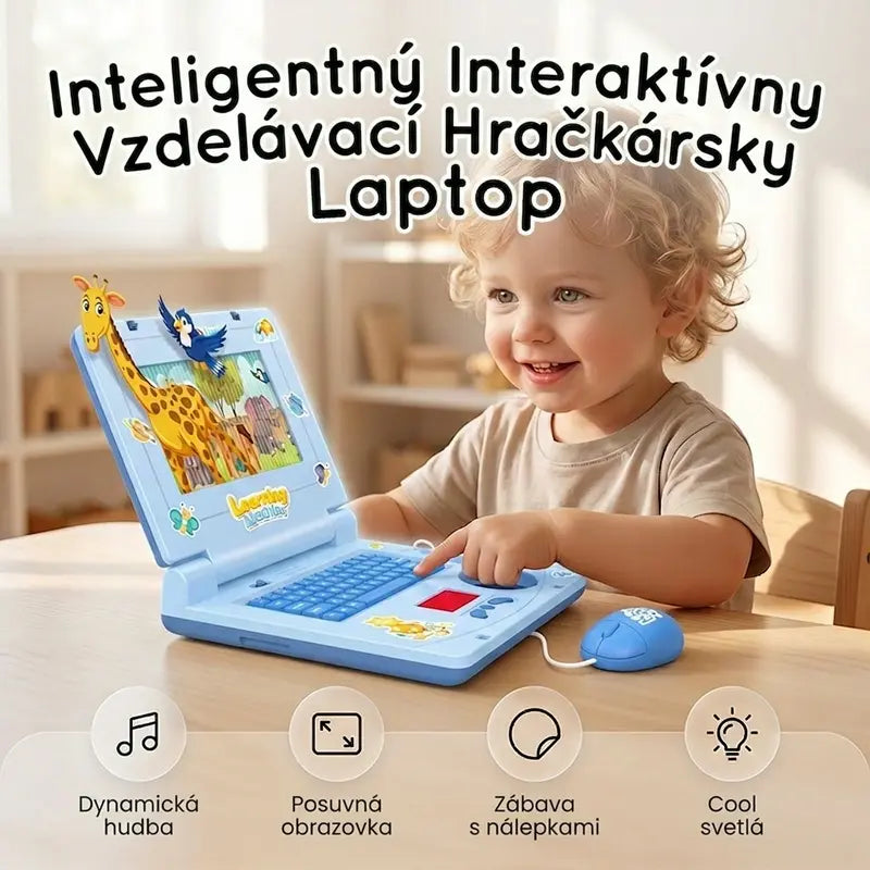 🎁 【Jeden za 26 eur】Detský vzdelávací počítač | Kreatívny darček pre deti 💖 - Doprava zdarma - Platba na dobierku
