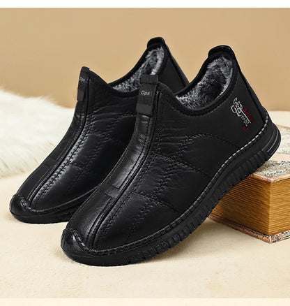 🏃‍♂️👟【Zimska novost】【39-46】Moški topli čevlji z oblogo, debeli in topli, nedrseči