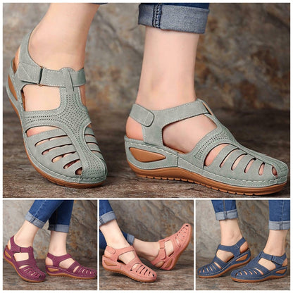 👡【Размери 34-43】Нови удобни дамски ортопедични сандали с платформа за пролет/лято 2026 г.
