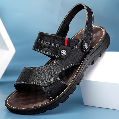 🌴👞【45% popusta 🔥】【38-44】Muške ljetne kožne sandale, prikladne za korištenje kod kuće i na otvorenom