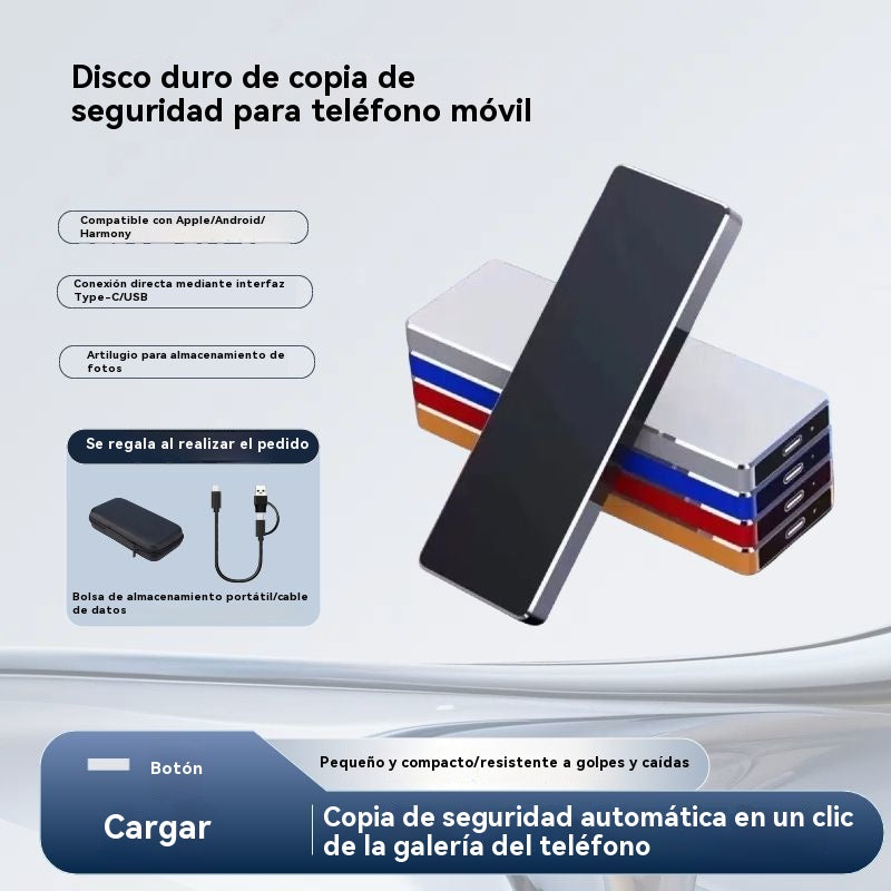 ⚡ Disco Duro USB 3.0 Multifuncional de Alta Velocidad 【4TB】 | Transferencia Rápida, Gran Compatibilidad, Almacenamiento Sin Preocupaciones 💻📦