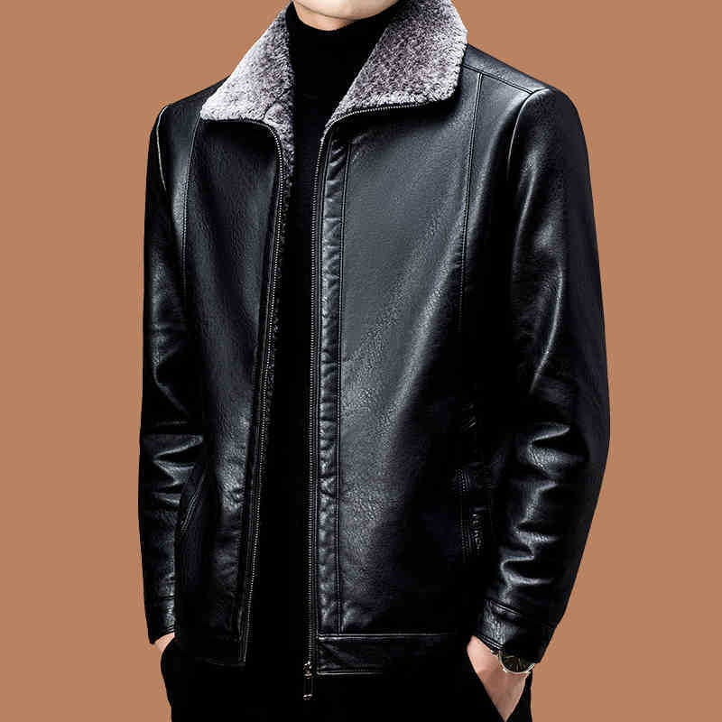 ❄️🧥【Gorąca wyprzedaż】🔥【M-3XL】🖤2025 Męska zimowa miękka gruba kurtka z owczej skóry na co dzień