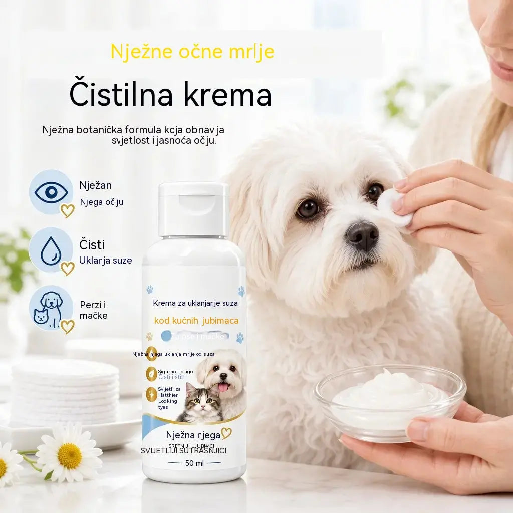 ✨2 boce za 23 eura🐶Krema za uklanjanje mrlja od suza kod kućnih ljubimaca, lako čišćenje
