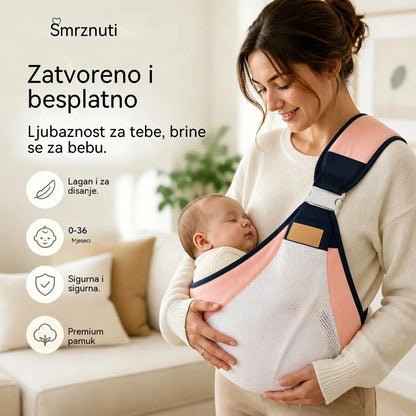 👶 Lagana ergonomska nosiljka za bebe | Savršena za šetnje i putovanja ✈️