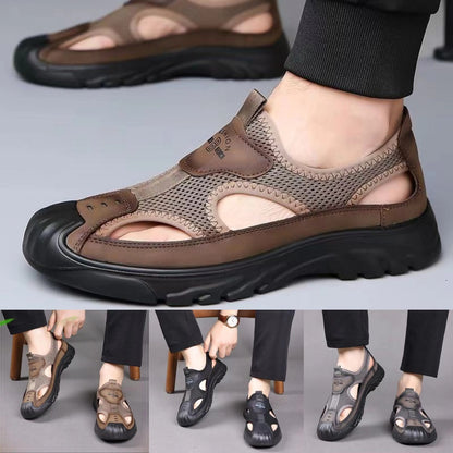 🔥👞Más de 5.000 hombres ya las usan【38-46】Sandalias ligeras y transpirables para verano