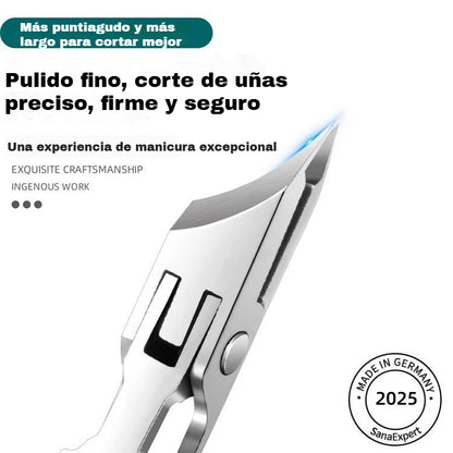 🔥【Set de 3 piezas】✂️💅Nuevo cortaúñas ultrafino inclinado para manicura casera