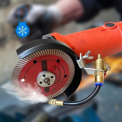 🔧 50% POPUSTA OGRANIČENO VRIJEME! ✨ Vodeni raspršivač za uklanjanje prašine na strojevima za rezanje: dva načina prskanja, fleksibilna aluminijska cijev, otporno na hrđu 💧