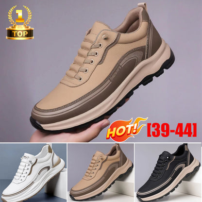 🔥👟Ograničena ponuda【39-45】Visokokvalitetne muške kožne sportske cipele, otporne na vodu i prljavštinu, s mekim potplatom za maksimalnu udobnost
