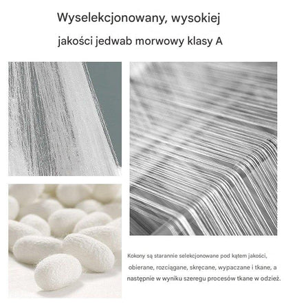 🩲🔥Promocja nowości 【6 sztuk】Damskie majtki z lodowego jedwabiu z wysokim stanem