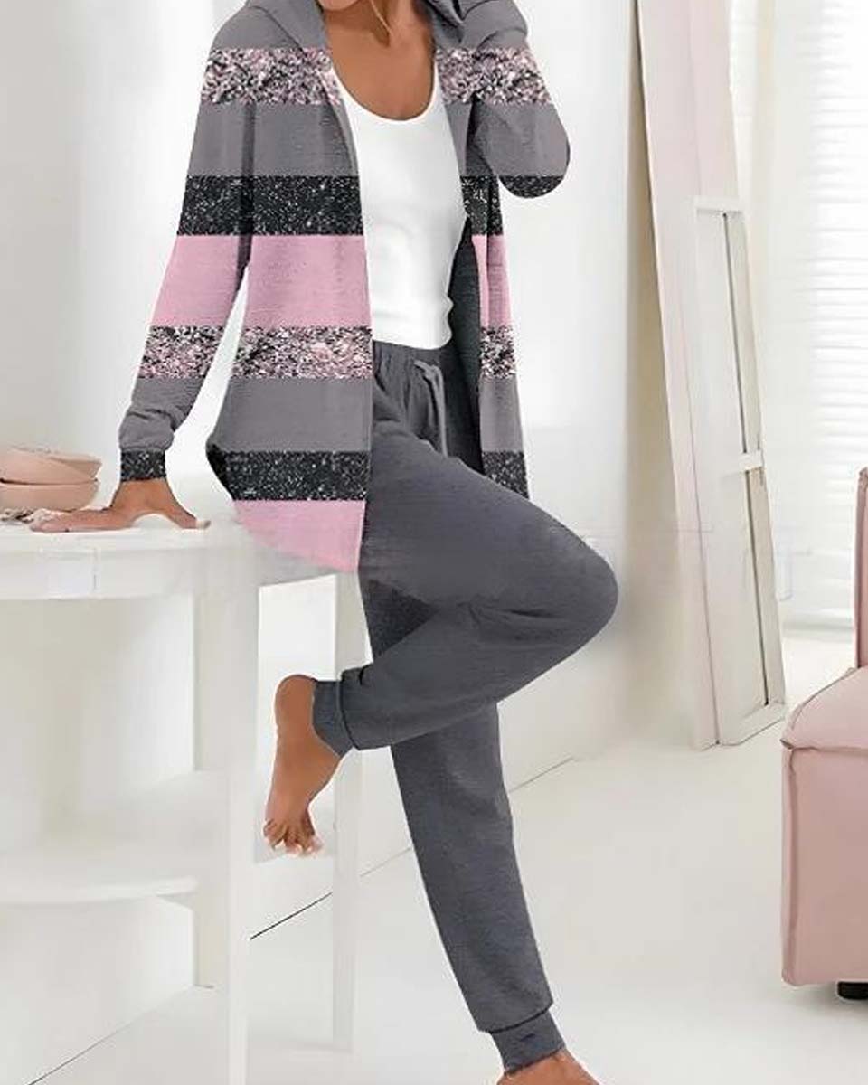 💃 Nová nabídka, kupte 1 a získejte 1 zdarma 💖 Nová jednoduchá bavlněná souprava na podzim a zimu 2025