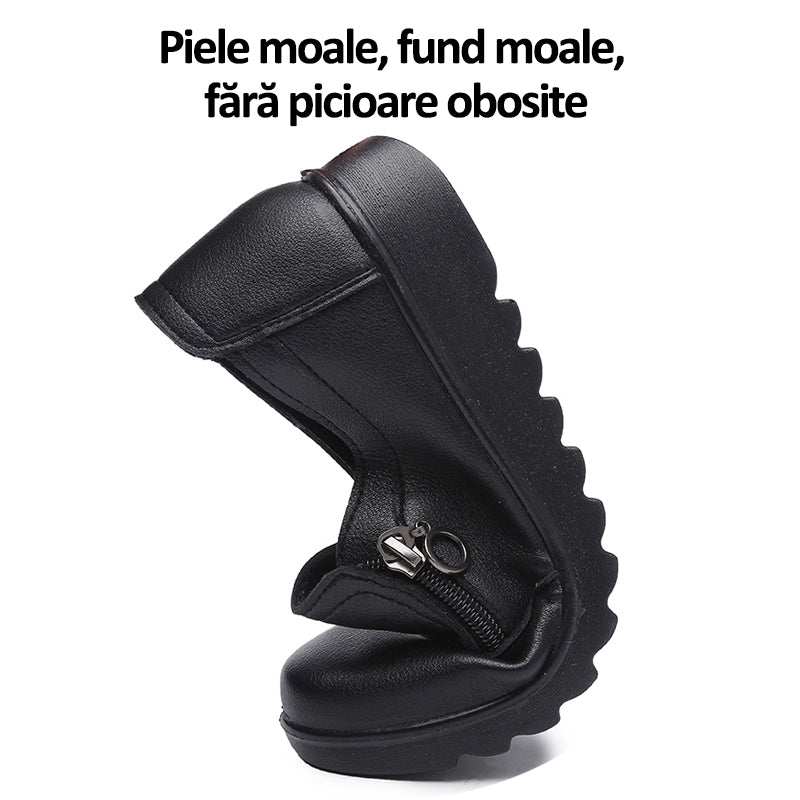 🔥👟40% de descuento [35-41] Zapatos de piel cómodos, suela suave, antideslizantes, resistentes al desgaste, calidad garantizada-3753348 