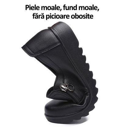 🔥👟40% de descuento [35-41] Zapatos de piel cómodos, suela suave, antideslizantes, resistentes al desgaste, calidad garantizada-3753348 