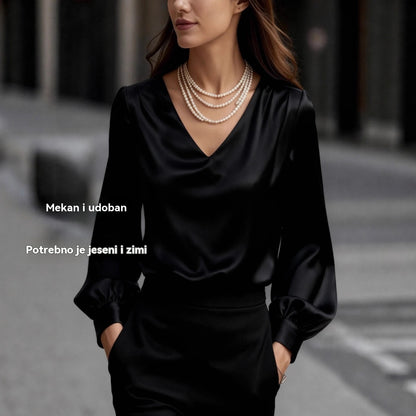 🔥🍁【Nova promocija nove sezone】【S-2XL】🌷Nova ženska bluza, jednostavna i elegantna