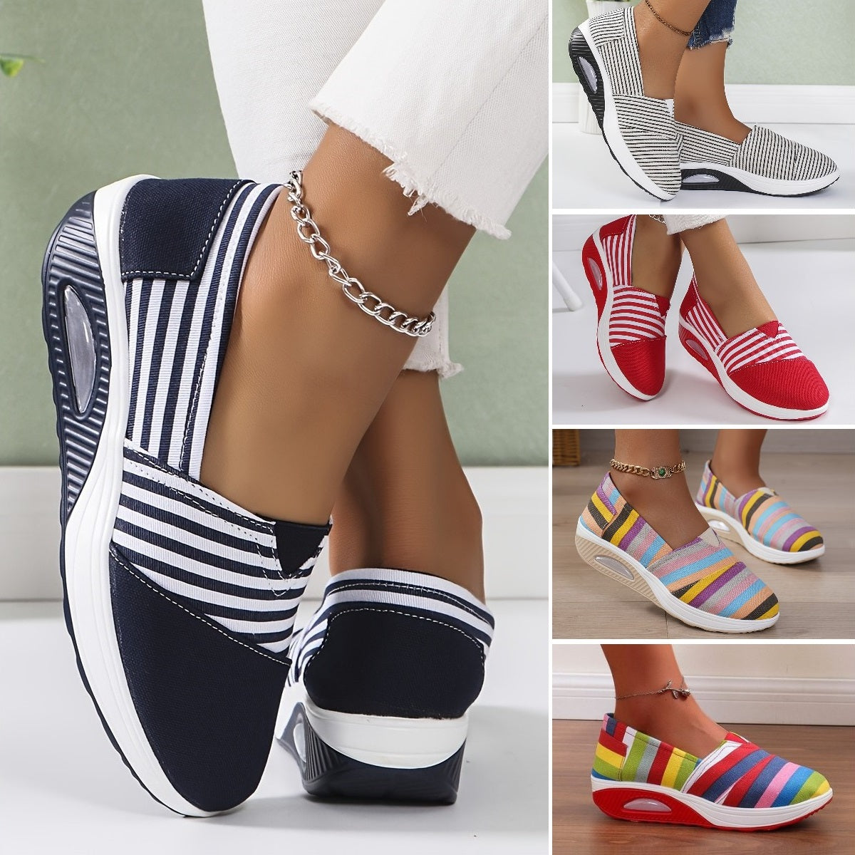 🔥【Oferta especial】🔥【36-43】 2024 nuevos zapatos casuales y cómodos para mujer--3719757 