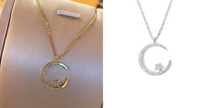 🔥【Compra 1 y llévate 1 gratis】💖💎Collar de plata 925, nuevo color, con diamantes