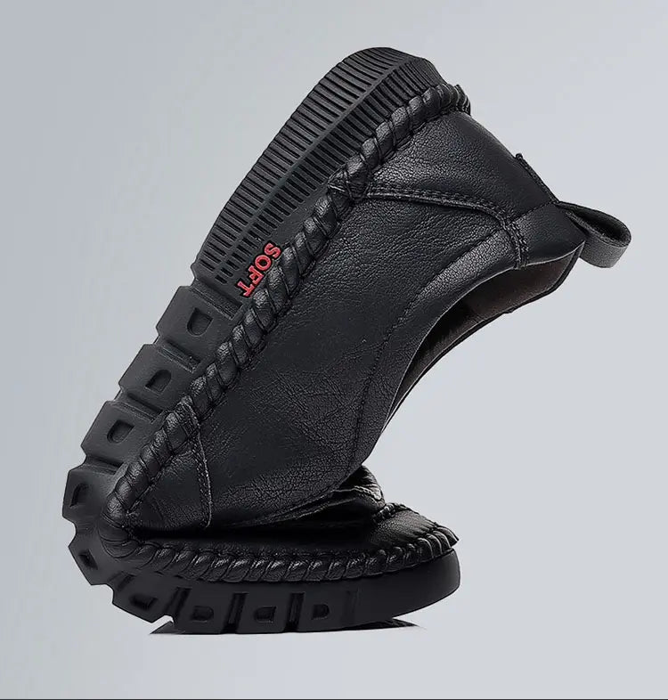 👞Zadnji dan, 50% popusta! [39-44] [Visokokvalitetna prava kravlja koža] Izrađena od prave kože, mekana podstava, neklizajuća, izuzetno udobna za nošenje.