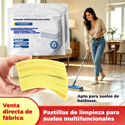 🧹✨ 240 višenamjenskih antibakterijskih i dezodorirajućih tableta za čišćenje | Pogodno za parket, laminatne podove, pločice i zidove kampera