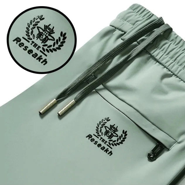 💥🔥【M-5XL】🧊😍Ljetne tanke ležerne muške hlače od ledene svile