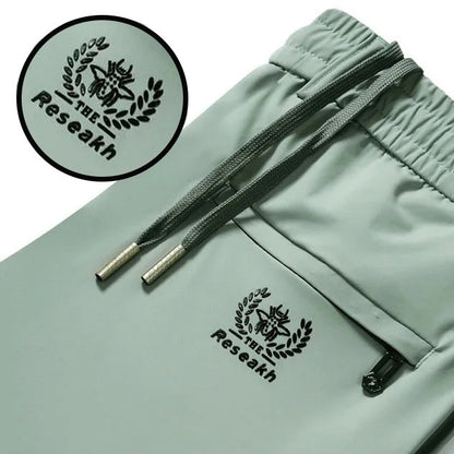 💥🔥【M-5XL】🧊😍Ljetne tanke ležerne muške hlače od ledene svile
