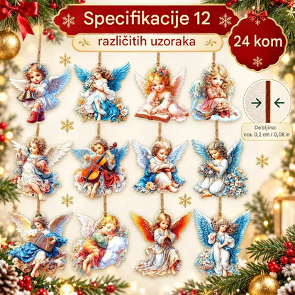 【24 komada】👼Privjesak Viktorijin anđeo
