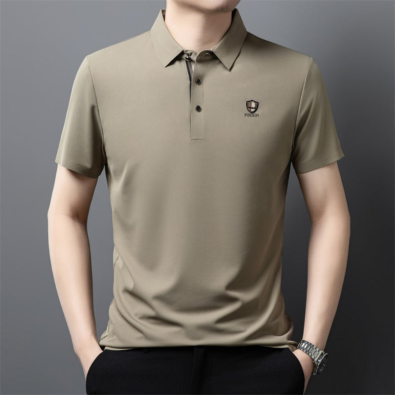 【M-4XL】Nova polo majica kratkih rukava s ovratnikom od ledene svile za ljeto 2026. Iznimno udobna.