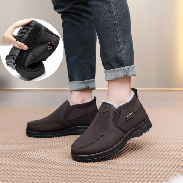 🔥🔥Imprescindible para el invierno【39-47】Botas de invierno acolchadas y forradas, impermeables y cálidas3780368 