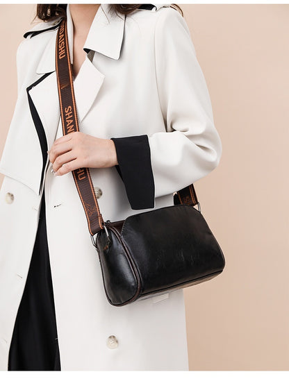 🔥👜【Гореща разпродажба】👜Дамска чанта от мека кожа с голям капацитет, чанта за през рамо