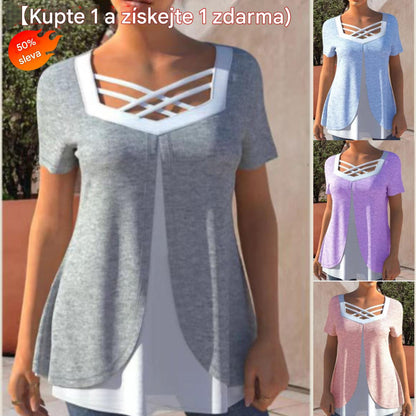 💥【Плащане при доставка】❤️【S-5XL】Лятна тениска с щампа от чист памук, големи размери, 2026