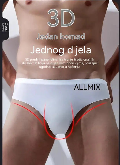 🩲[Pakiranje od 5] [M-2XL] Nove muške bešavne gaćice niskog struka od ledeno svile - [50-90 kg] - Plaćanje pouzećem