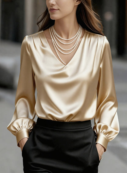 🔥🍁【Nova jesenska kolekcija】【S-2XL】🌷Nova ženska bluza, preprosta in elegantna