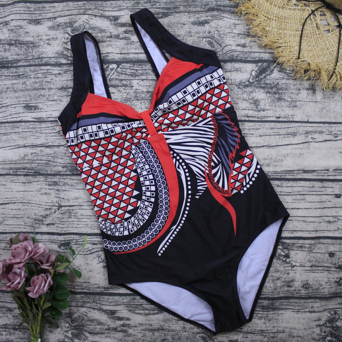 🩱Sniženje na kraju sezone🏊‍♀️2025 Novi kupaći kostim s retro printom