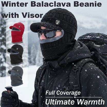 【¡Compra 1 y llévate otro gratis!🔥Gorro de lana grueso de una sola pieza, resistente al viento, para exteriores.