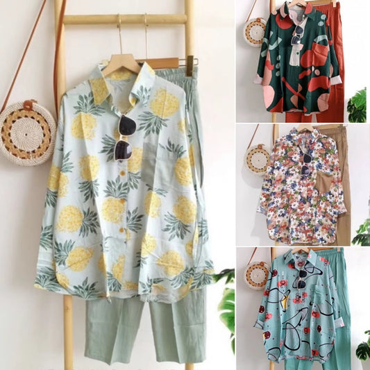 🔥【Kupite 1, dobijte 1】【50% POPUSTA】【S-4XL】 🌸Proljetno prugasto ležerno odijelo iz dva dijela