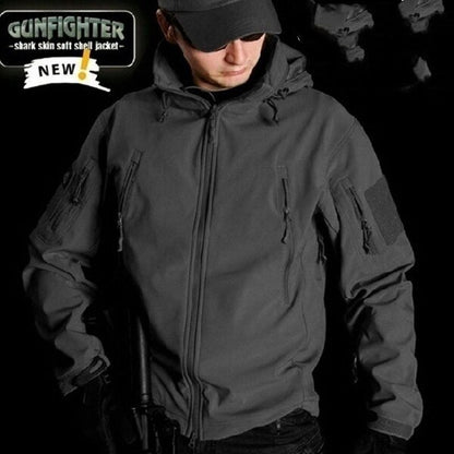 🔥🔥【S-4XL】Chaqueta de senderismo al aire libre esencial para otoño e invierno, impermeable y a prueba de viento--3762032 