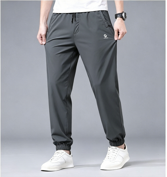 👖Vremenski ograničeni popust od 50% [40-120 kg] Nove muške elastične hlače od ledeno svilene tkanine za proljeće/ljeto 2026.