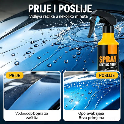 Nanohidrofobni premaz u spreju za automobile