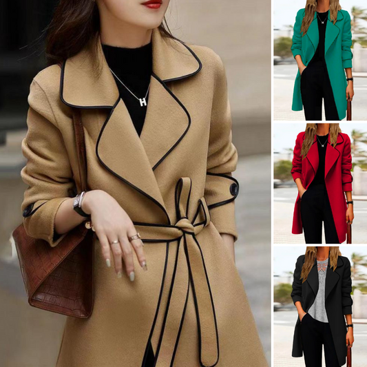 🔥[39% de descuento][M-4XL] Chaqueta de cachemir de doble cara de longitud media para mujer, otoño e invierno 2024, nueva 3756268 